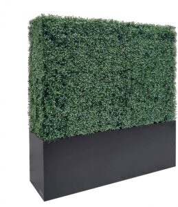 Best Artificial Boxwood Hedges With Planter Box